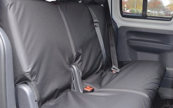 Caddy 2004-2021 Maxi and Maxi Life 2nd Row Single & Double Seats - Black