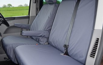Volkswagen Transporter T6 2015 on Single & Double - with Armrest - Grey