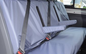 Vauxhall Vivaro Sportive Crew Cab 2014-2019 Rear 3 Seater - Grey