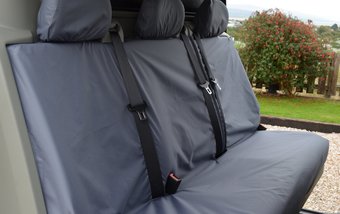 Renault Trafic 2006-2014 Crew Cab Rear 3 Seater Bench - Grey