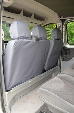 Easy Fit Tailored Van Seat Covers Peugeot Expert 2007-2016 - Single & Double - Grey
