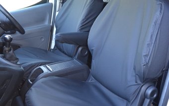 Peugeot Partner 2008-2018 Single & Single - Black