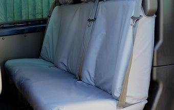 Ford Transit Custom 2013 on Rear Triple Bench - Grey