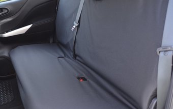 Nissan Navara NP300 Double Cab 2016 on Rear Seats - Black