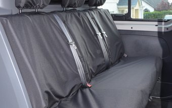 Nissan NV300 2016-2022 Crew Cab Rear Seats - with Armrests - Black