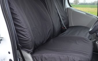 Nissan Primastar 2006-2014 Single & Double - Without Driver's Armrest - Black