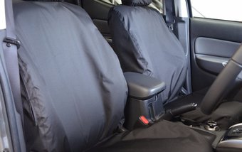 Mitsubishi L200 2015 on Single & Single - Black