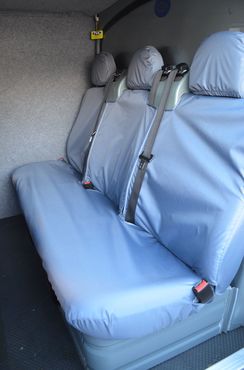 Easy Fit Tailored Van Seat Covers Ford Transit 2000-2013 - Rear Crew Cab - Grey