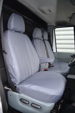 Easy Fit Tailored Van Seat Covers Ford Transit 2000-2013 - Single & Double - Grey