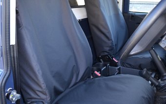 Land Rover Defender 2007-2015 Single & Single - Black