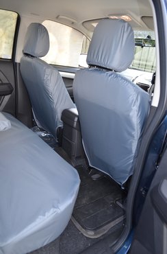 Easy Fit Tailored Van Seat Covers Isuzu D-Max 2012-2021 - Single & Single - Grey