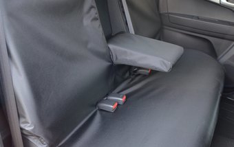 Isuzu D-Max 2012-2021 Rear Double Cab with central armrest - Black