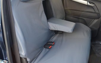 Isuzu D-Max 2012-2021 Rear Double Cab with central armrest - Grey