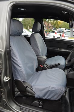 Easy Fit Tailored Van Seat Covers Isuzu Rodeo 2003-2012 - Single & Single - Grey