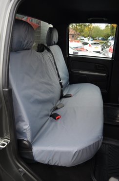 Easy Fit Tailored Van Seat Covers Isuzu Rodeo 2003-2012 - Rear Double Cab - Grey