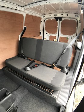 Deluxe Van Rear Seat Conversion Kit M1 Tested - For Car Derived Vans
