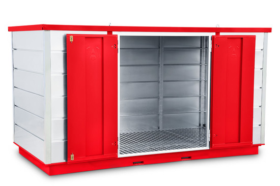 Armorgard Forma-Stor COSHH FR400-C Collapsible Walk-in Hazardous Storage Unit - 4 Metre