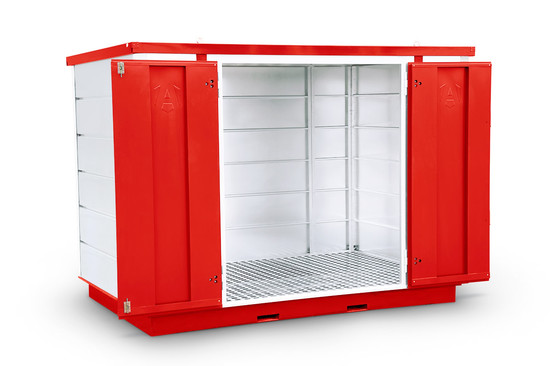 Armorgard Forma-Stor COSHH FR300-C Collapsible Walk-in Hazardous Storage Unit - 3 Metre