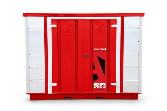 Armorgard Forma-Stor COSHH FR300-C Collapsible Walk-in Hazardous Storage Unit - 3 Metre