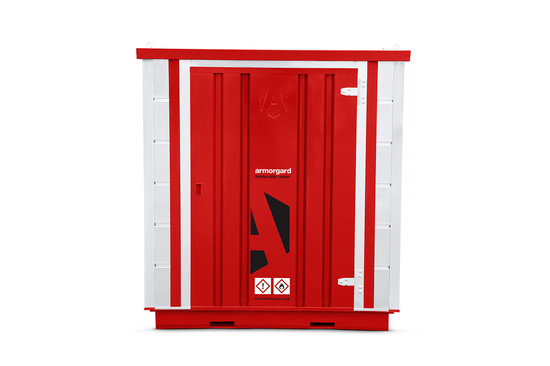 Armorgard Forma-Stor COSHH FR100-C Walk-in Hazardous Storage Unit - 1 Metre