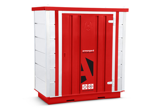 Armorgard Forma-Stor COSHH FR100-C Walk-in Hazardous Storage Unit - 1 Metre