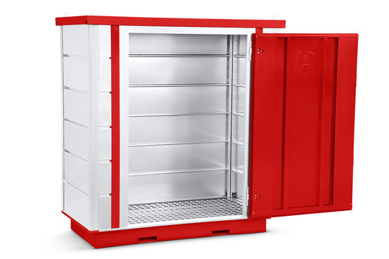Armorgard Forma-Stor COSHH FR100-C Walk-in Hazardous Storage Unit - 1 Metre
