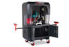 SS7 front left doors open back out arms out with saw