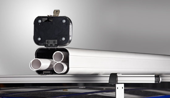 3 Metre Van Guard Lined Pipe Carrier with twin opening - VG400-3L