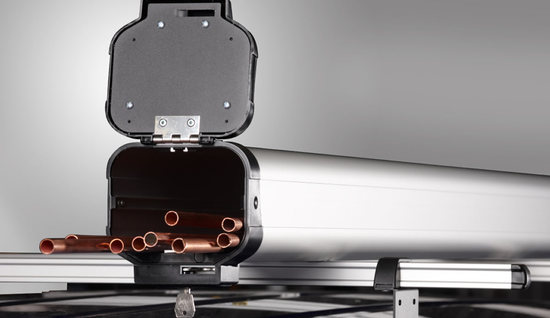 3 Metre Van Guard Maxi Pipe Carrier with rear opening - VG200-3S
