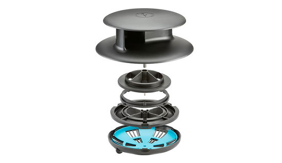 Flettner TCX-2 Roof Vent (Black) Rotary Narrow Base Air Vent - TCX2