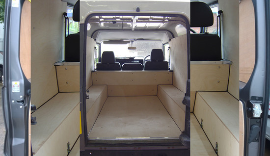 Hardwood Ply Lining Kit Land Rover Defender 110 - Hard Top