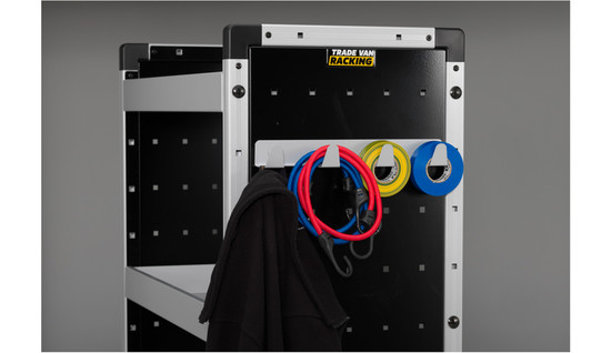 2 X Strip Hooks FOR VAN GUARD TRADE VAN RACKING -