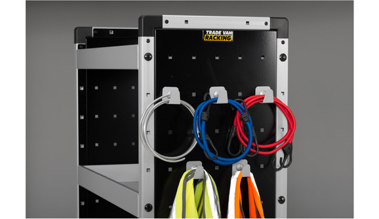 5 X Single Hooks FOR VAN GUARD TRADE VAN RACKING -