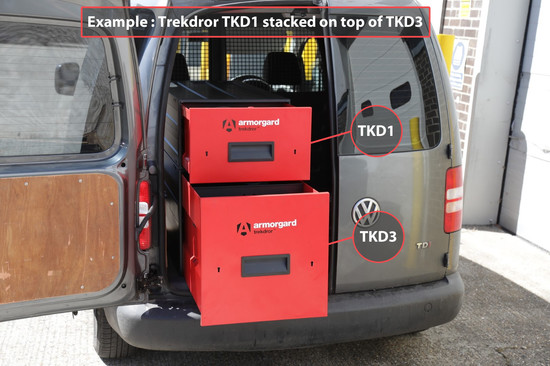 Armorgard Trekdror TKD1 Secure Van Tool Drawer -