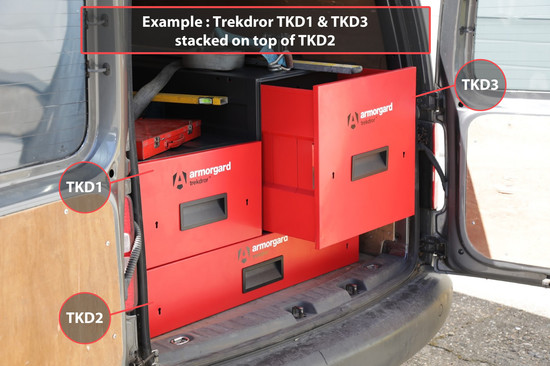 Armorgard Trekdror TKD1 Secure Van Tool Drawer -