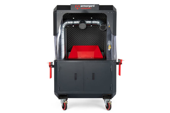 CUTTINGSTATION SS7X MOBILE WORK STATION FOR MATERIAL CUTTING WITH DUST EXTRACTION - BY ARMORGARD