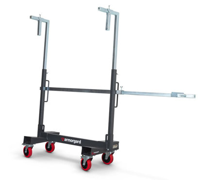 Armorgard Mobile Plasterboard Trolley LA750-Pro LoadAll Board Trolley - WITH HANDLE & ADJUSTABLE CLAMPS