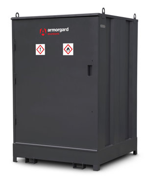 DRUMBANK DB4S SAFE STORAGE FOR UP-TO 4 X 205 LITRE DRUMS - BY ARMORGARD