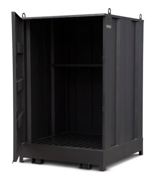 DRUMBANK DB4S SAFE STORAGE FOR UP-TO 4 X 205 LITRE DRUMS - BY ARMORGARD