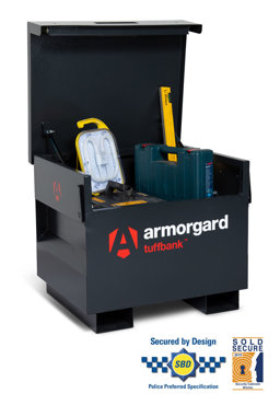TuffBank TB21 Secure Site Box - By Armorgard
