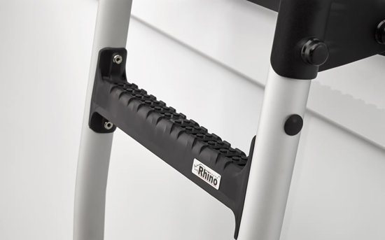 8 Step Rhino Aluminium Ladder Mercedes Sprinter 2006-2018 - All H2 Roof Height Models - Twin Door