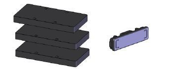 Front Spacer Kit suits CAT Ladders -