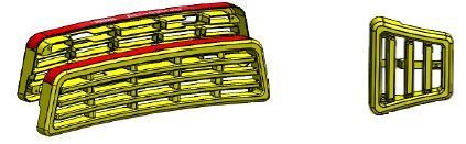 Plastic Tread Replacement Kit Triple Yellow Step Suits triple Yellow Step -