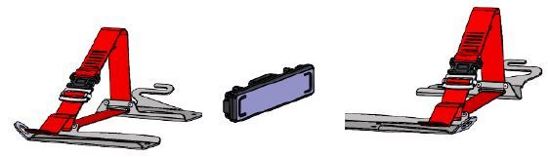 Replacement Strap (Double Ladder SafeStow4) Suits Double Ladder SafeStow4 -