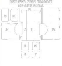 Ply Lining Kit Ford Transit 2000-2014 - Short Wheel Base