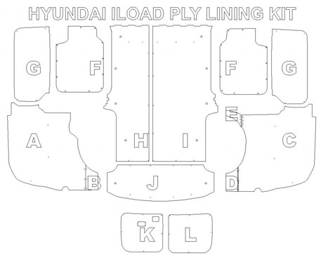 Ply Lining Kit Hyundai iLoad -
