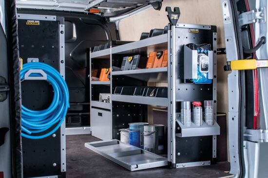 Drop-down door Fits 750mm Wide - Van Guard Van Racking Units