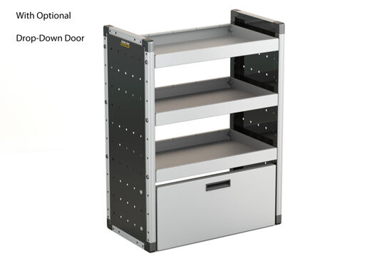 Van Guard Trade Van Racking Single Unit with 3 Shelves - 1000mm (h) x 750mm (w)