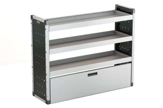 Drop-down door Fits 1250mm Wide - Van Guard Van Racking Units