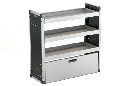 Drop-down door Fits 1000mm Wide - Van Guard Van Racking Units